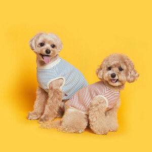 플로트 데일리 퍼피 민소매티셔츠 2컬러 강아지옷